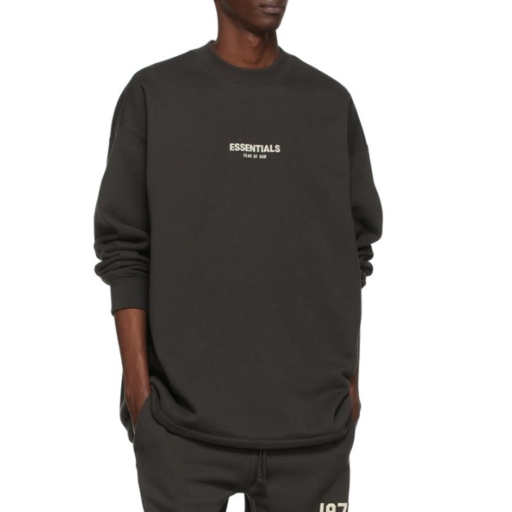 Essentials Relaxed Crew Sweater